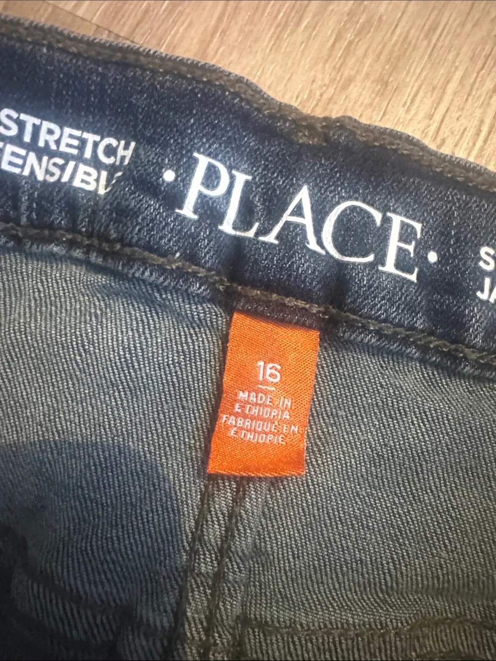 Children Place Dark Blue Boys Skinny Jeans